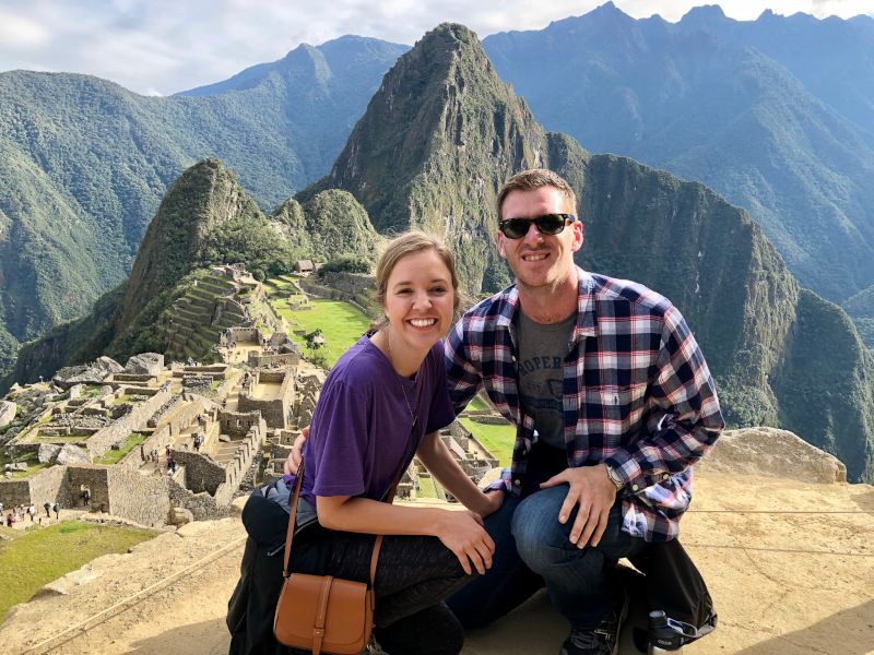 At Machu Picchu