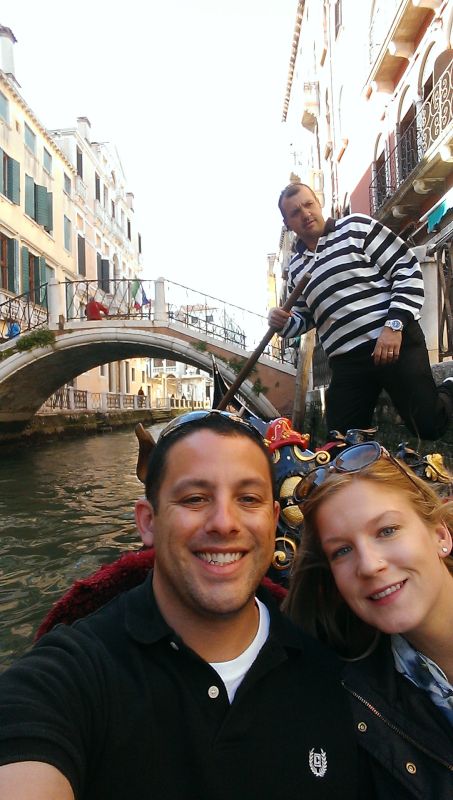Gondala Ride in Venice Italy