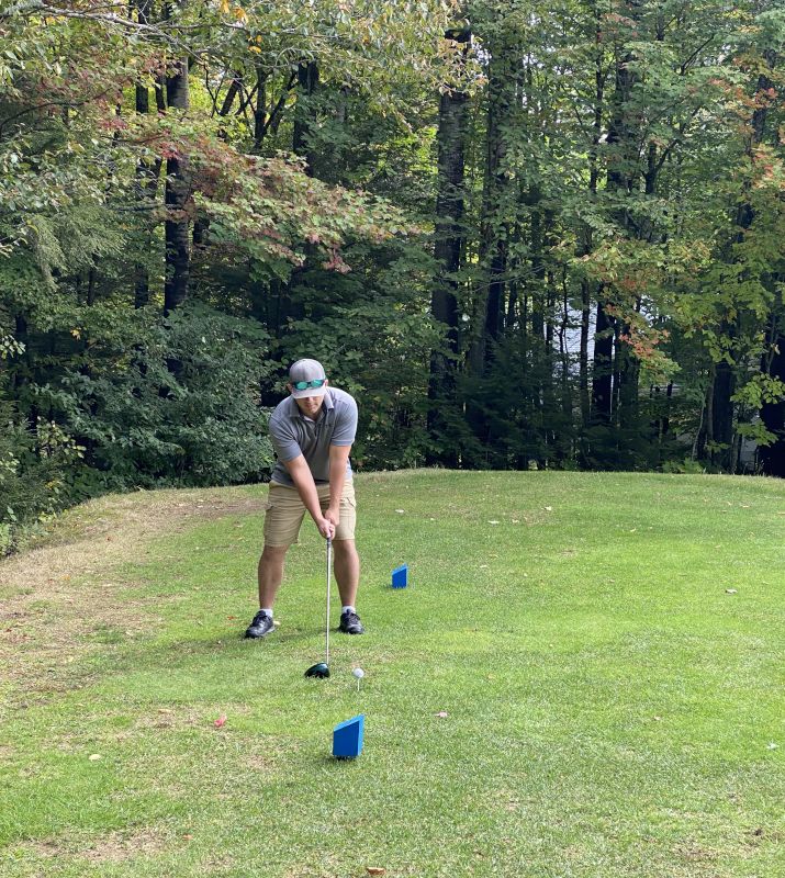 Ryan Golfing