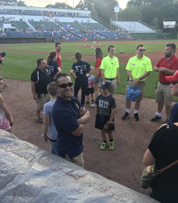 Waiting to Throw the First Pitch