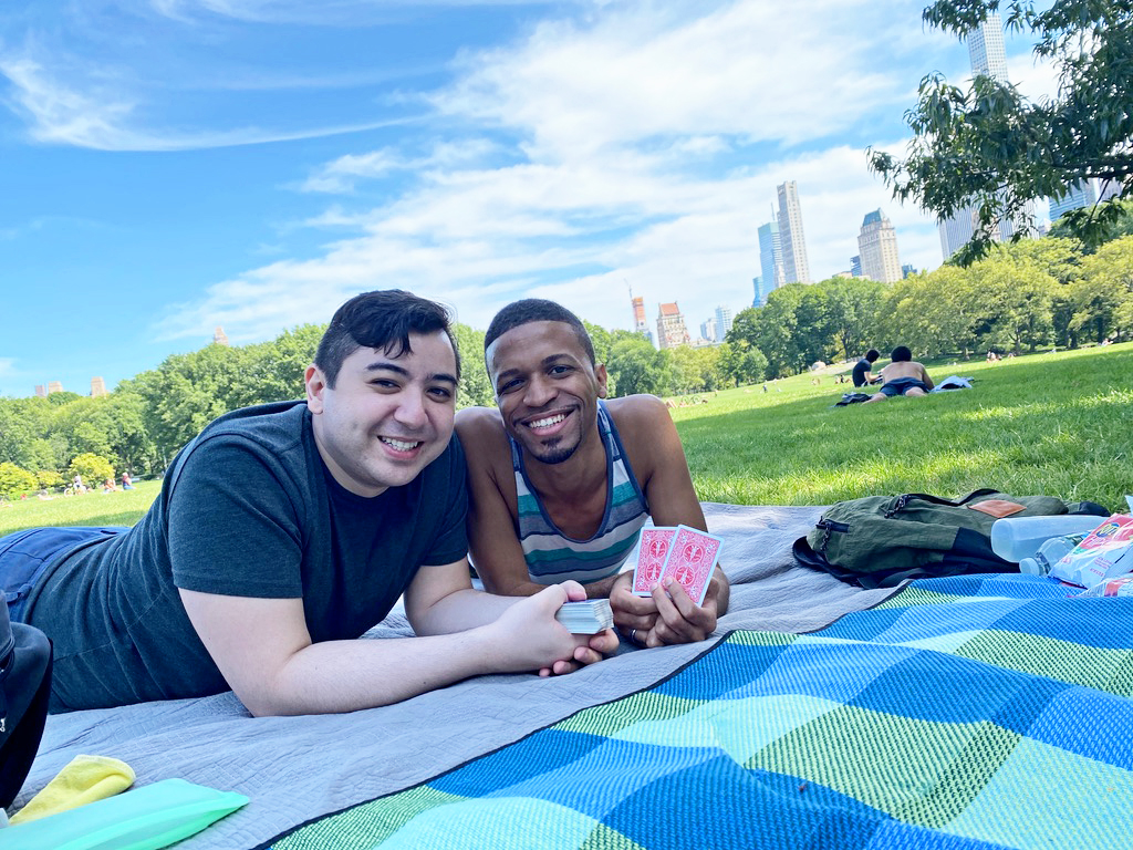 Playing Games in Central Park