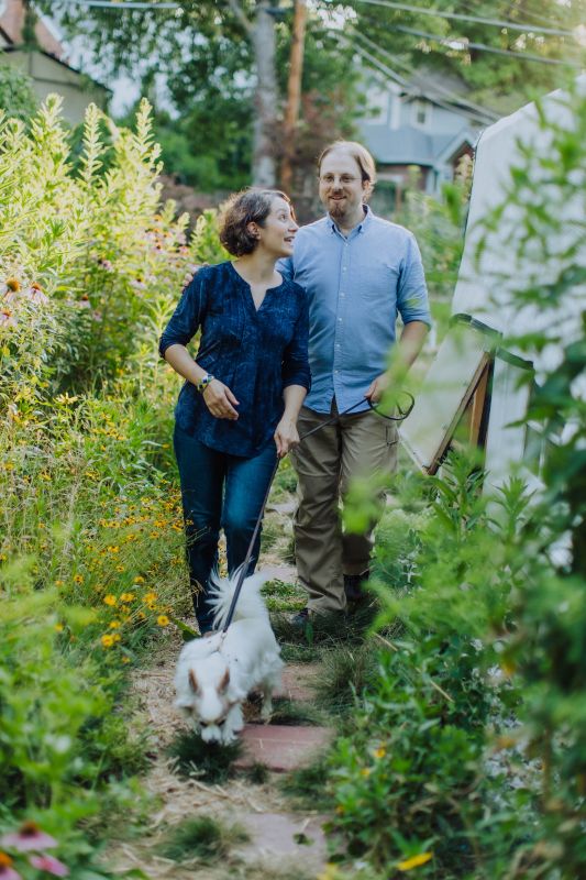 Walking in Our Garden