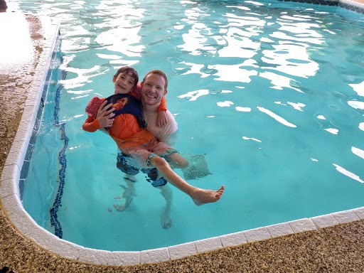 Swimming With Our Nephew