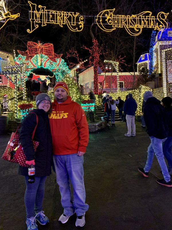 Silver Dollar City at christmastime