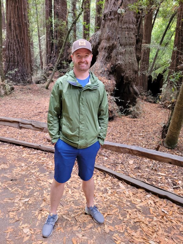 Adam at Muir Woods