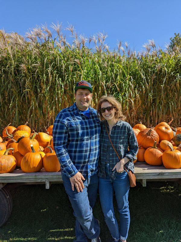 At the Pumpkin Patch