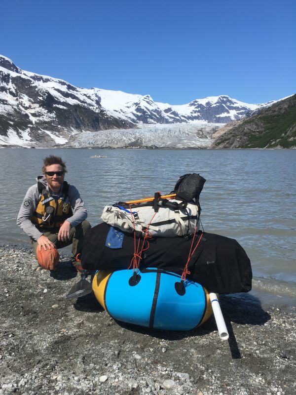 Corey Scouting a New Trip Area While at Work