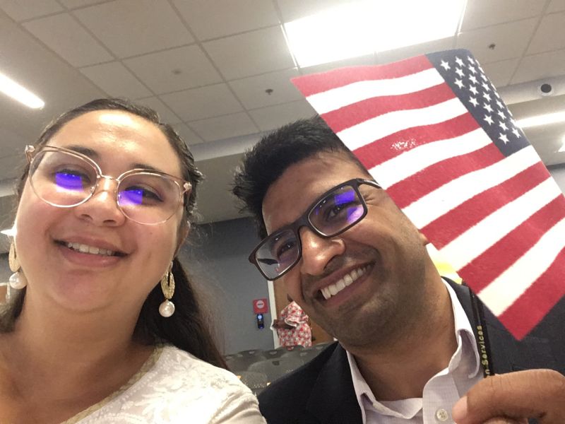 Karan & Rima Getting Citizenship
