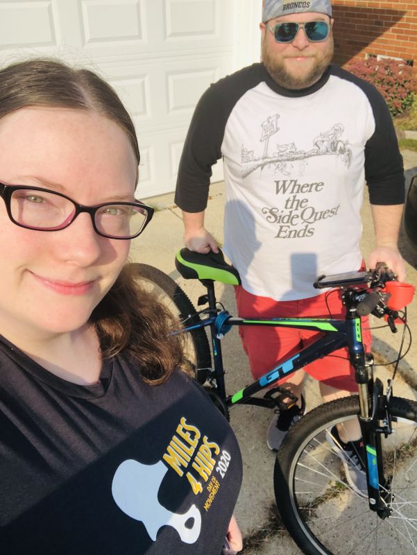 Biking for a Hip Dysplasia Fundraiser