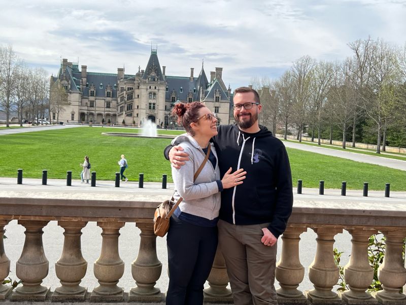 At the Biltmore Mansion