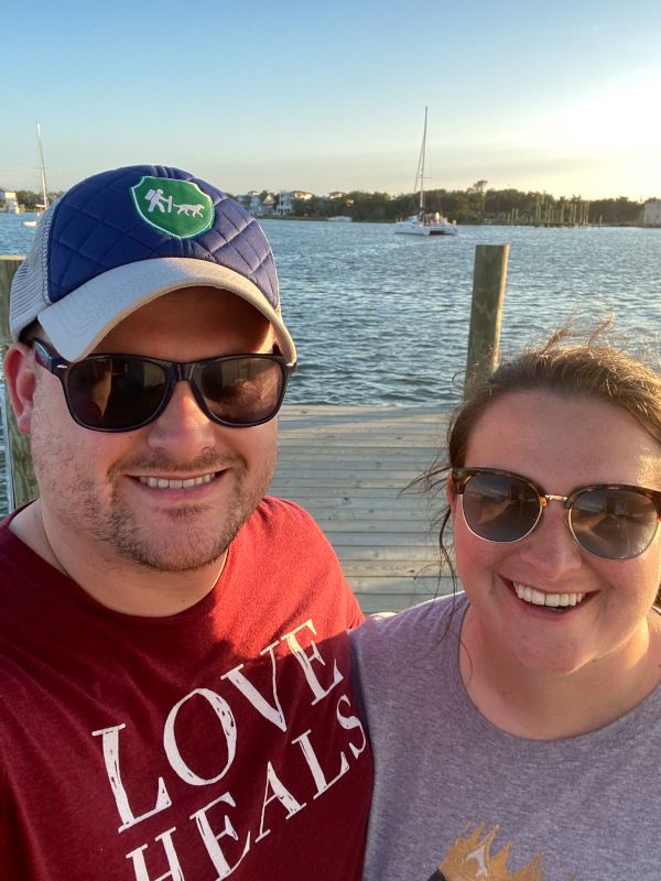 On the Pier at Ocracoke Island