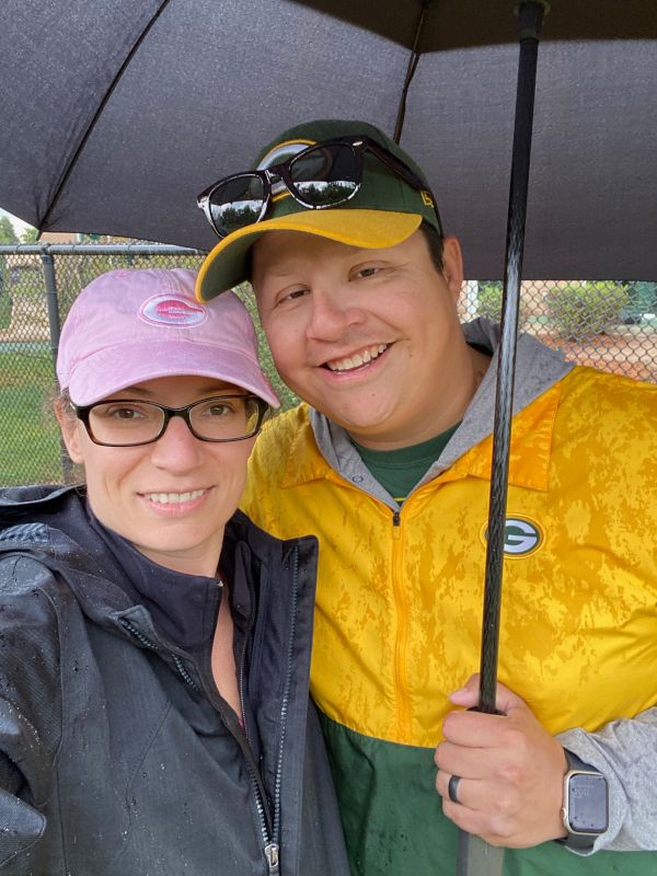 Watching Soccer in the Rain