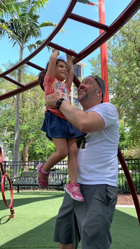 Chris & a Friend's Daughter