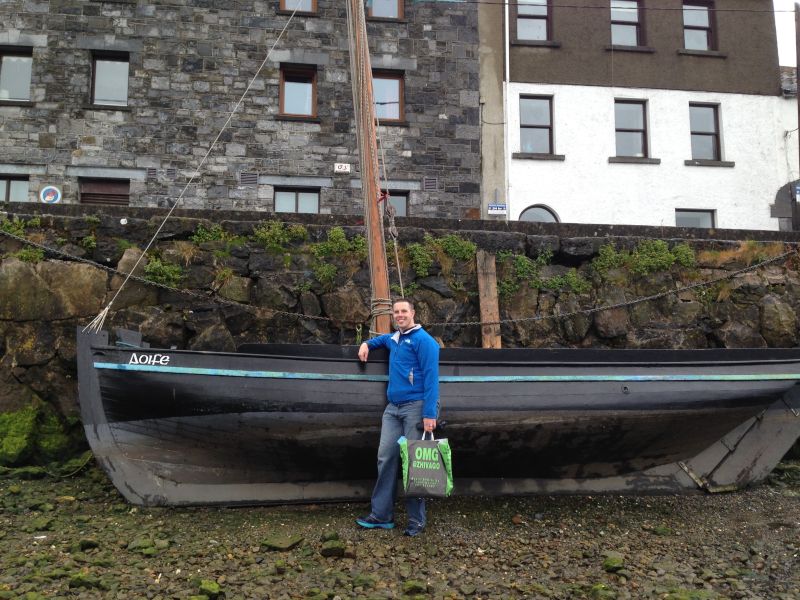 Checking Out the Docks of Galway in Ireland