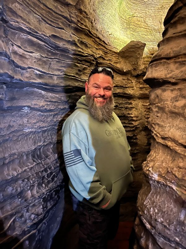 150 Feet Underground in Howes Cavern