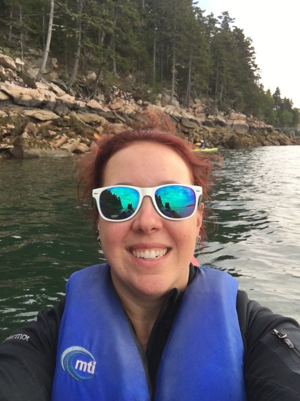 Stephanie Kayaking