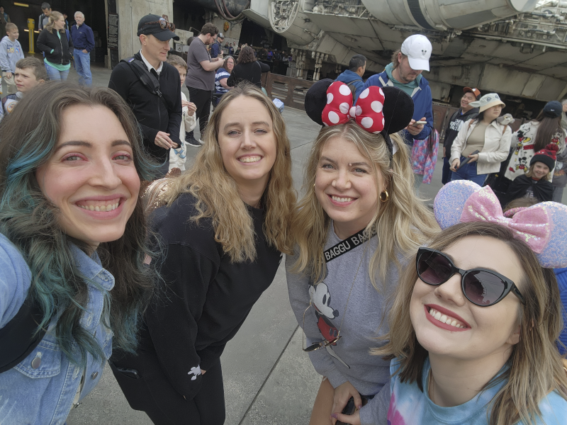 Karessa's People at Disney World. They Know Exactly What They Signed up For.