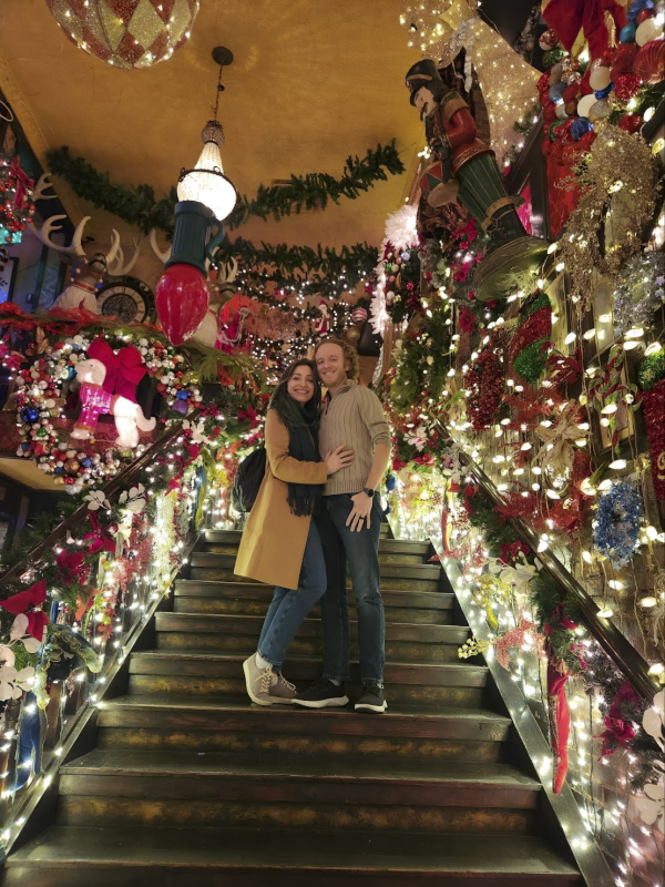 Karessa Found a Staircase That Looked Like a Hallmark Movie. You Already Know What Happened Next.