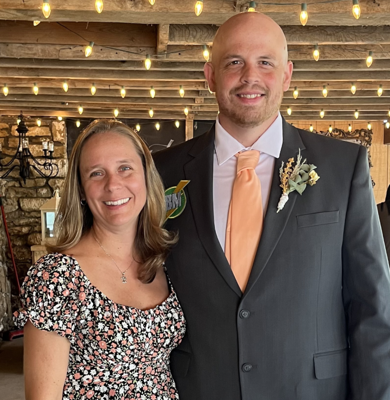 At Zach's Brother's Wedding