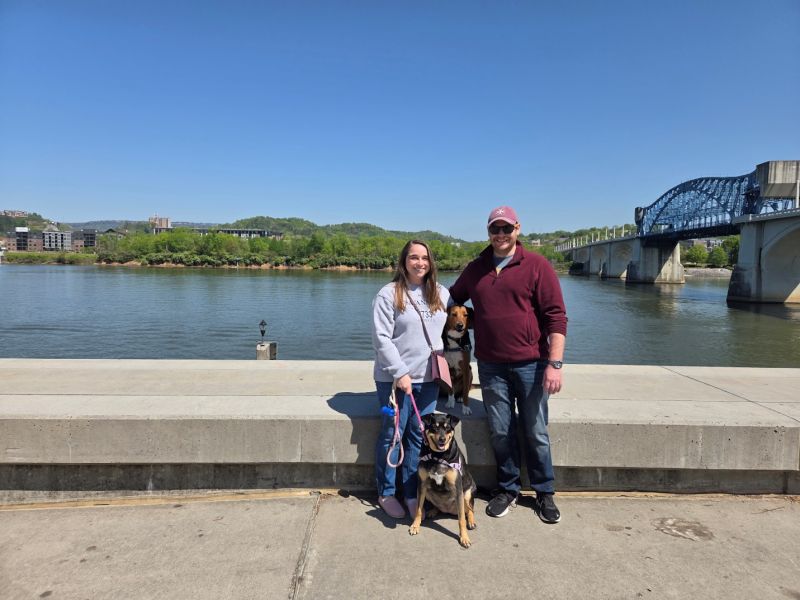 With Our Dogs, Ollie & Nova