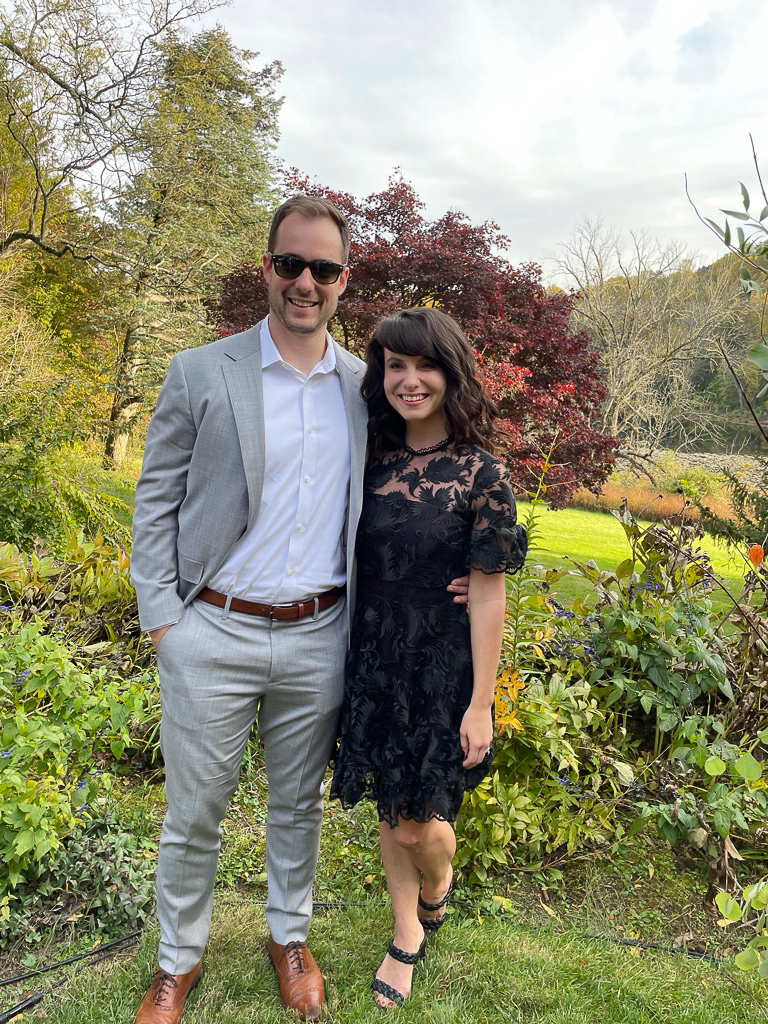 At Audrey's Cousin's Wedding