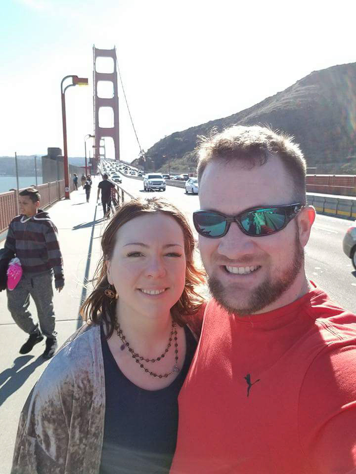 At the Golden Gate Bridge
