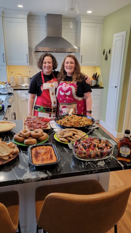 Cooking for Family Brunch