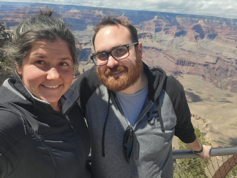 Us at the Grand Canyon