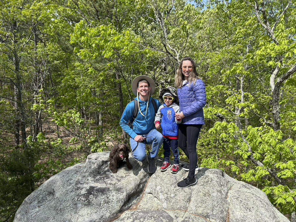 Hiking With Our Family and Dog