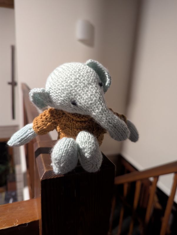 A Cute Handmade Elephant