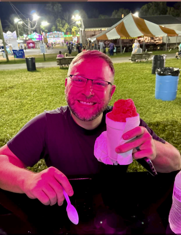Josh At The Fair In His Hometown