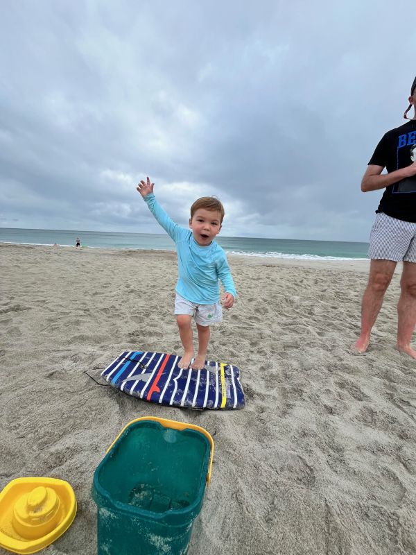 Playing at the Beach