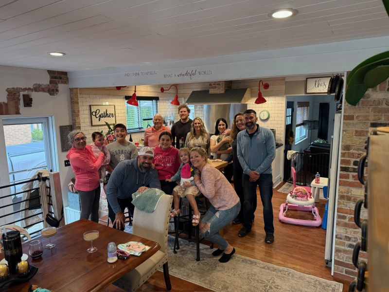 A Family Gathering at Katie's Parents House