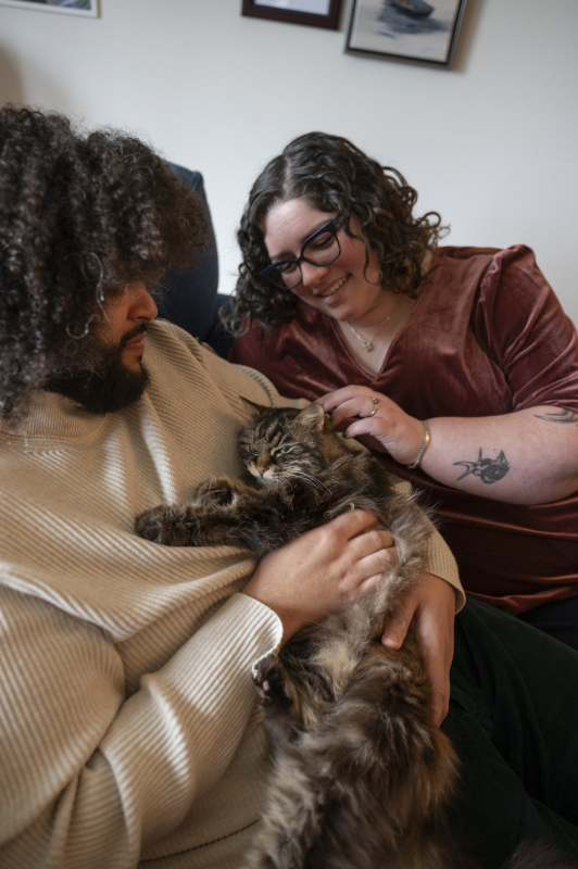 With Our Sweet Old Kitty