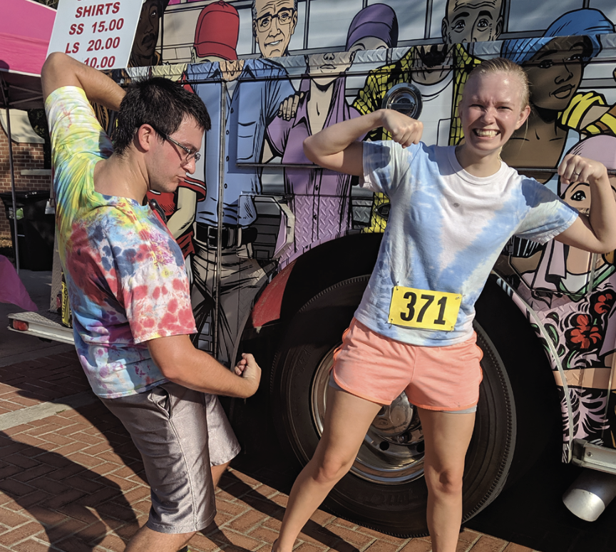Running a 5K for Cancer Together