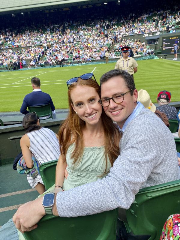 Checking off a Bucket-List Experience at Wimbledon