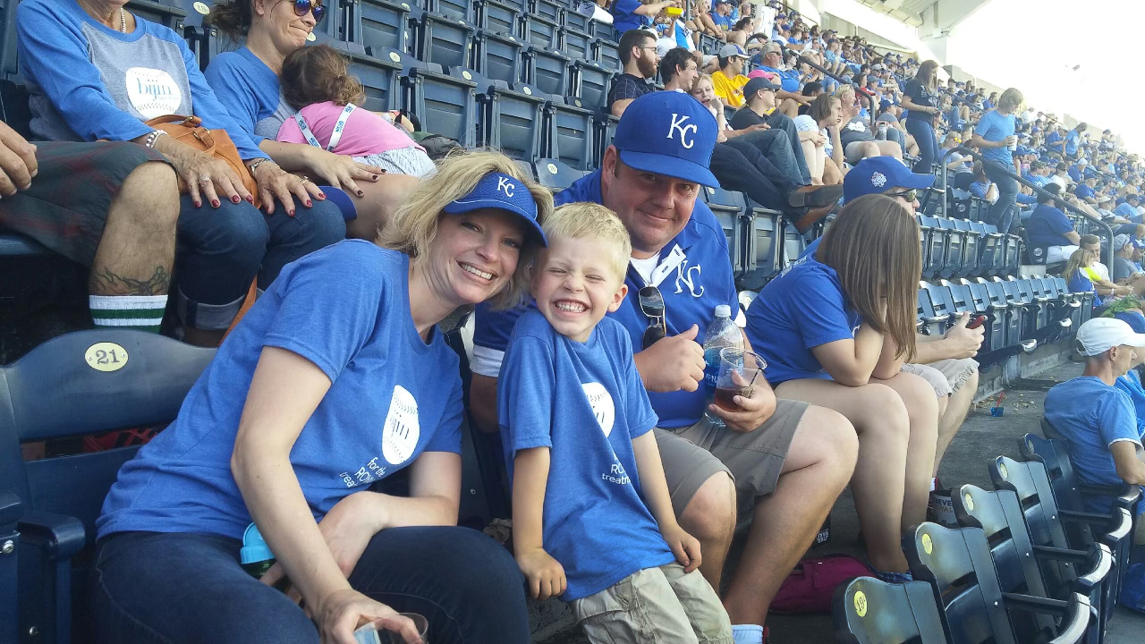 Cheering on the Royals