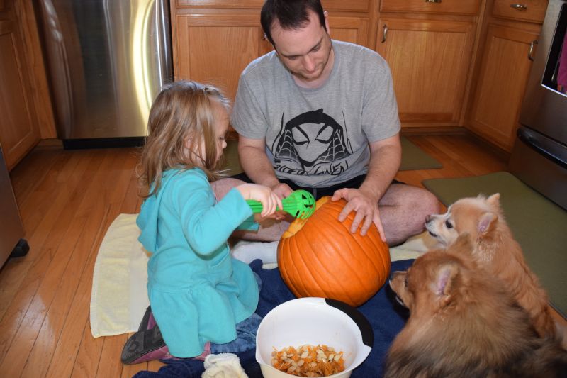 Pumpkin Carving With Family
