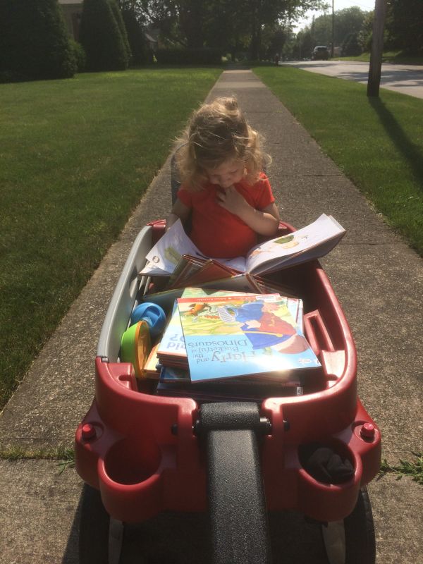 A Normal Ride Home From Our Library