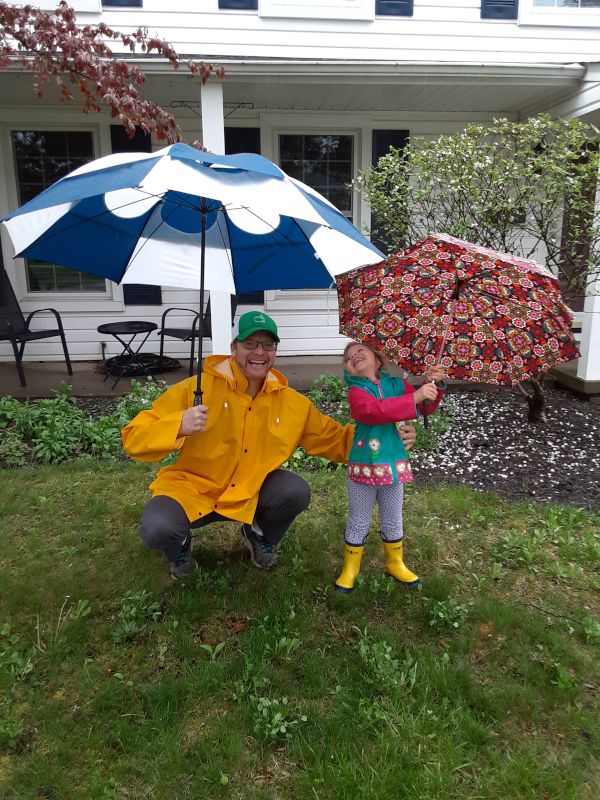 Splashing in the Rain