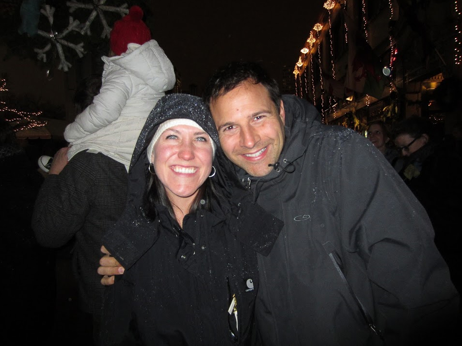 At a Holiday Parade