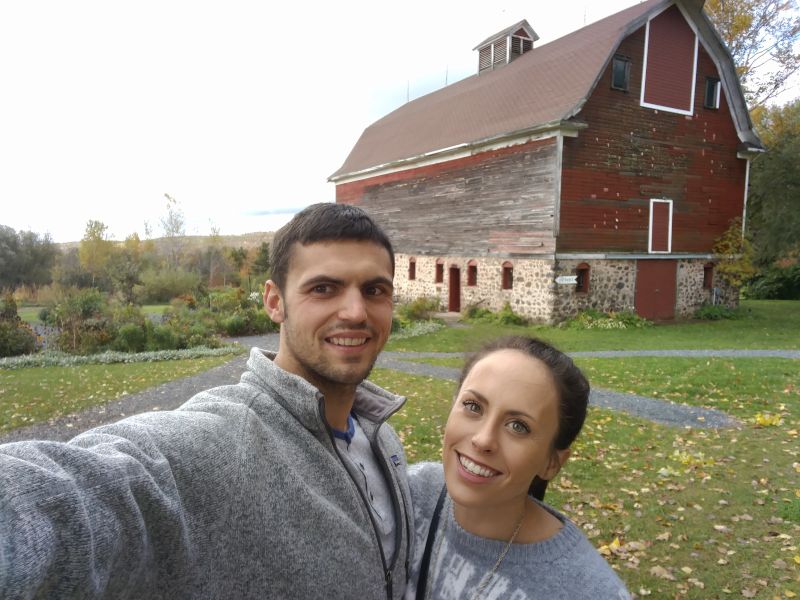 Picking Apples in Wisconsin