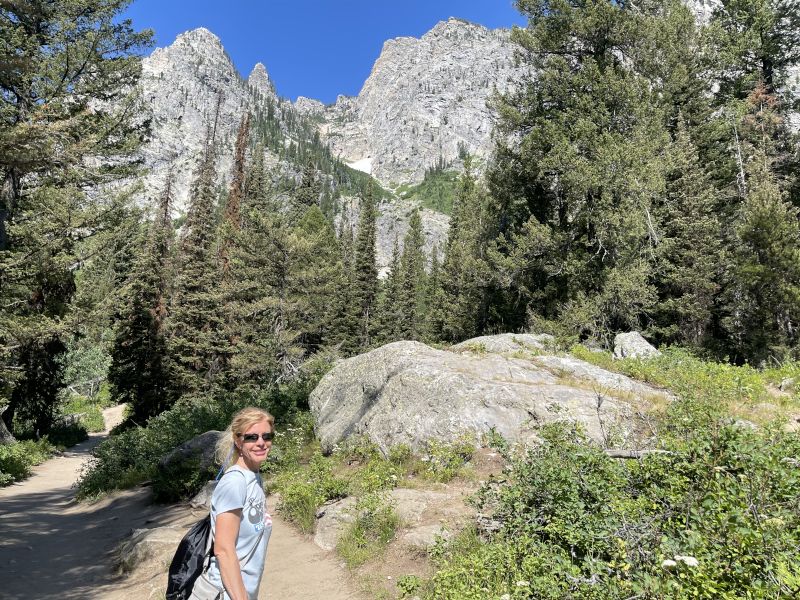 Hiking in the Grand Tetons