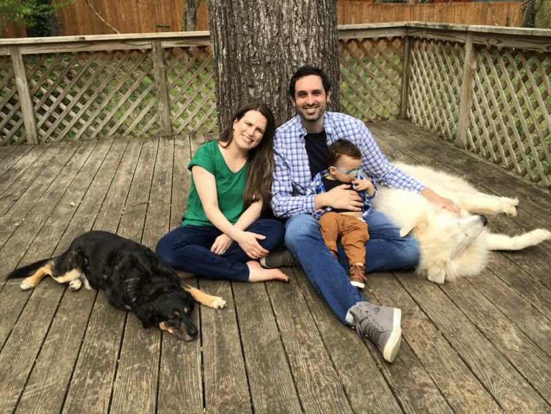 Family Time on Our Deck