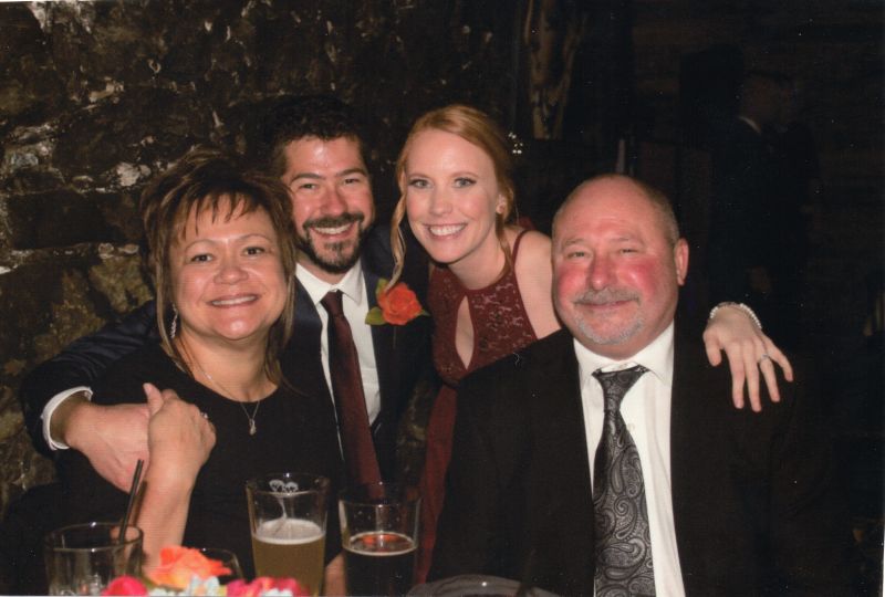Dan & Jessica With Dan's Parents