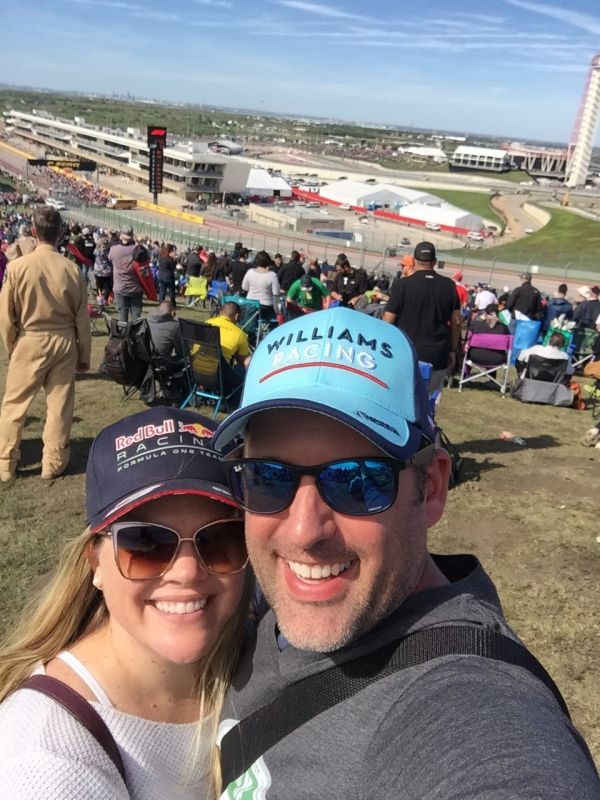 Attending a Formula One Race