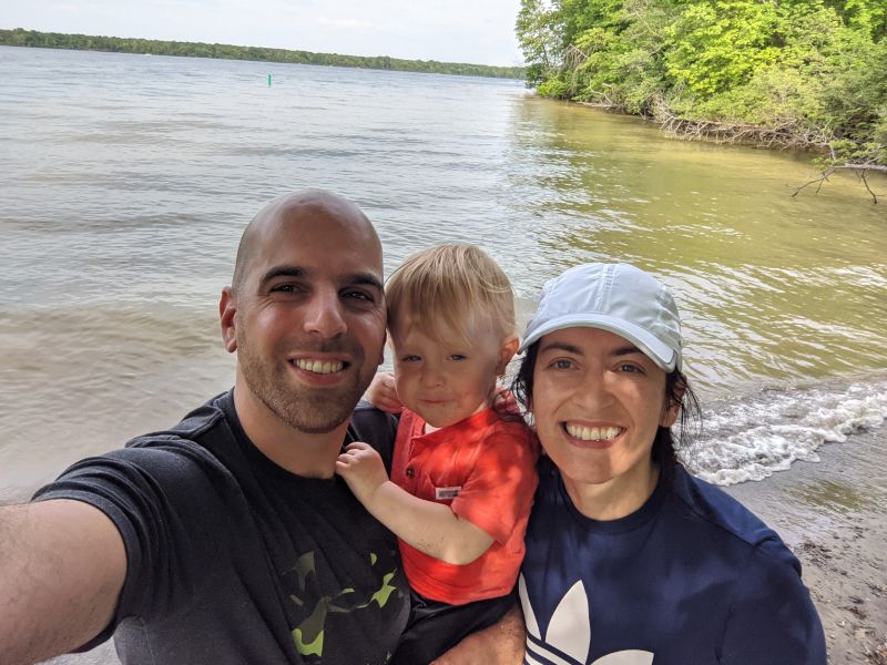 Family Time by The Lake