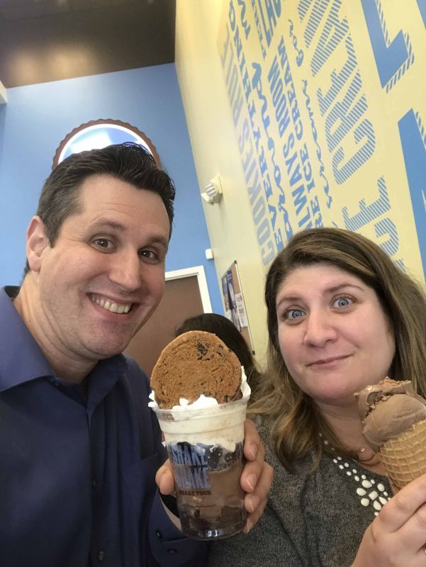 Enjoying Some Frozen Treats