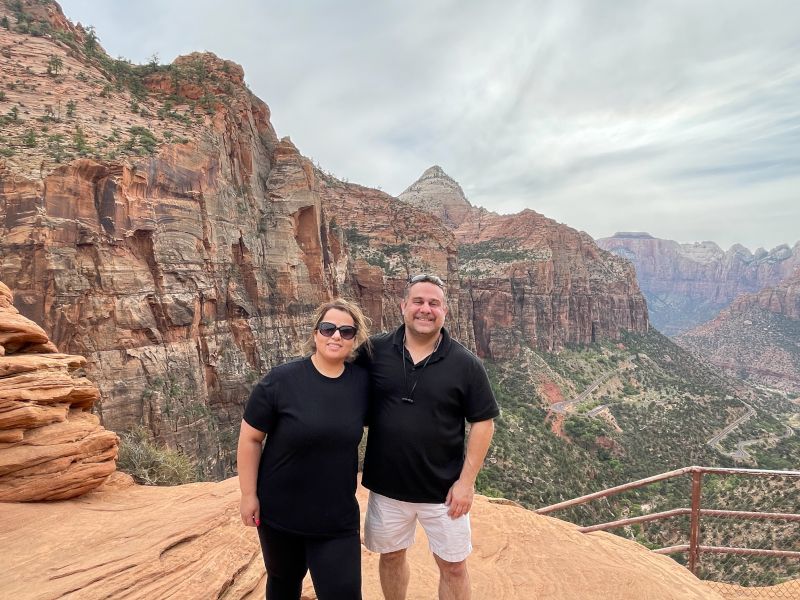 Hiking in Zion National Park