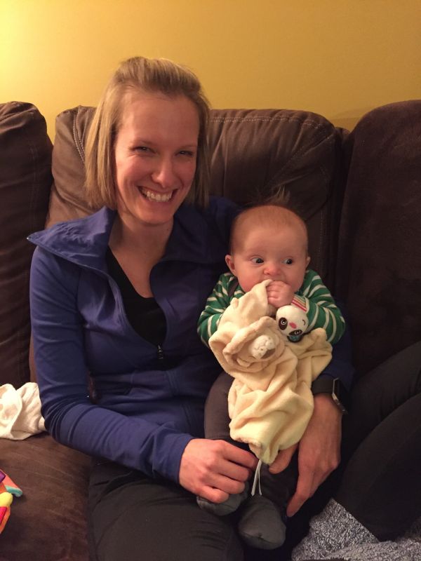 Amanda & a Friend's Baby